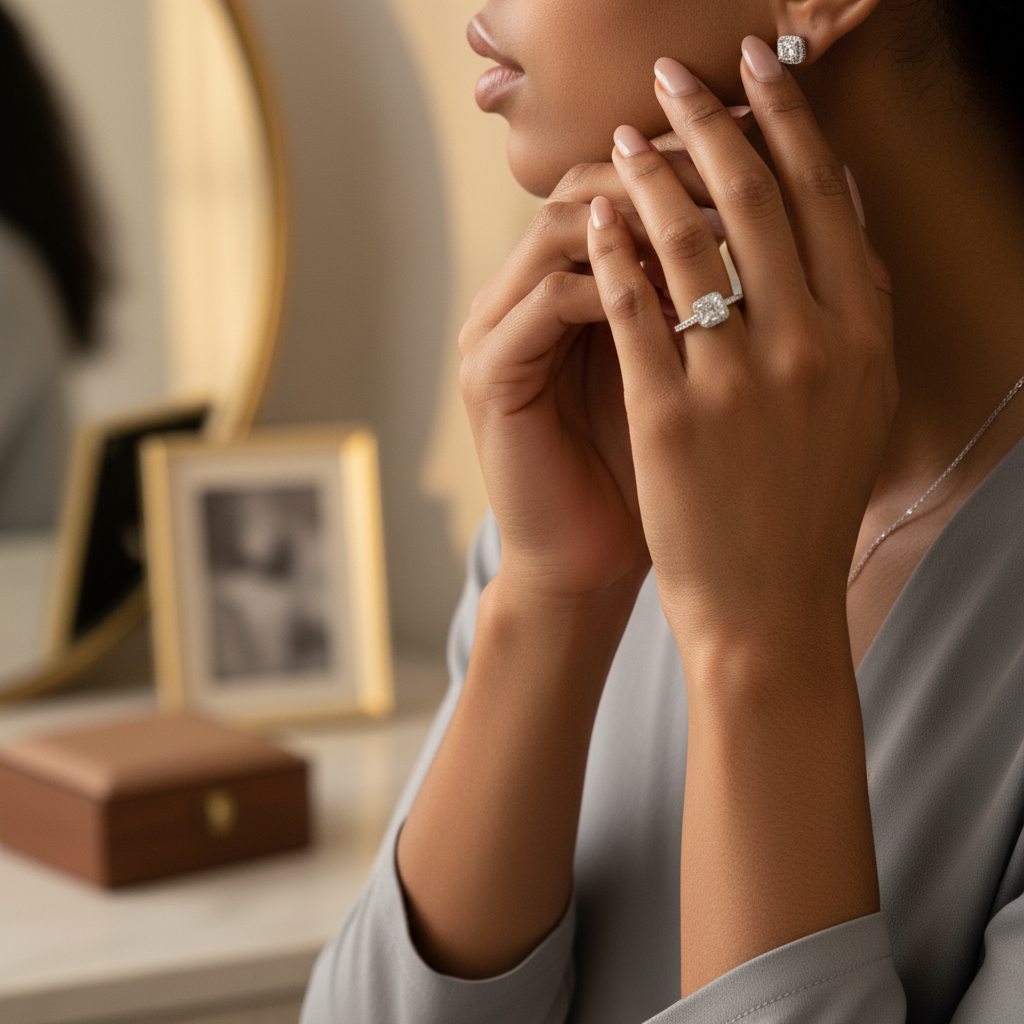 Parure Bijoux en Argent – Élégance Intemporelle